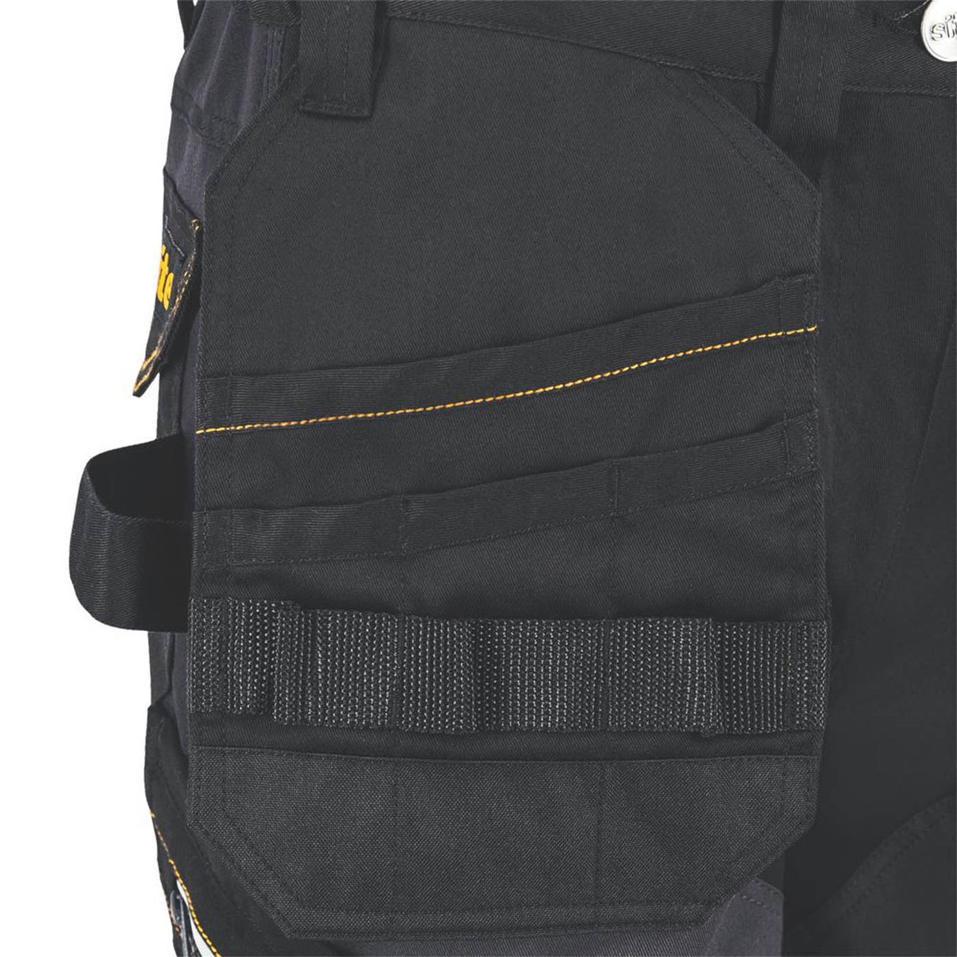 Site Work Trousers Womens Regular Fit Black Grey Multi Pockets Size 8 28L - Image 3