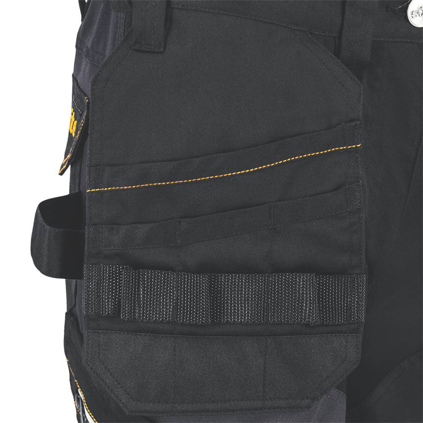 Site Work Trousers Womens Regular Fit Black Grey Multi Pockets Size 8 28L - Image 3
