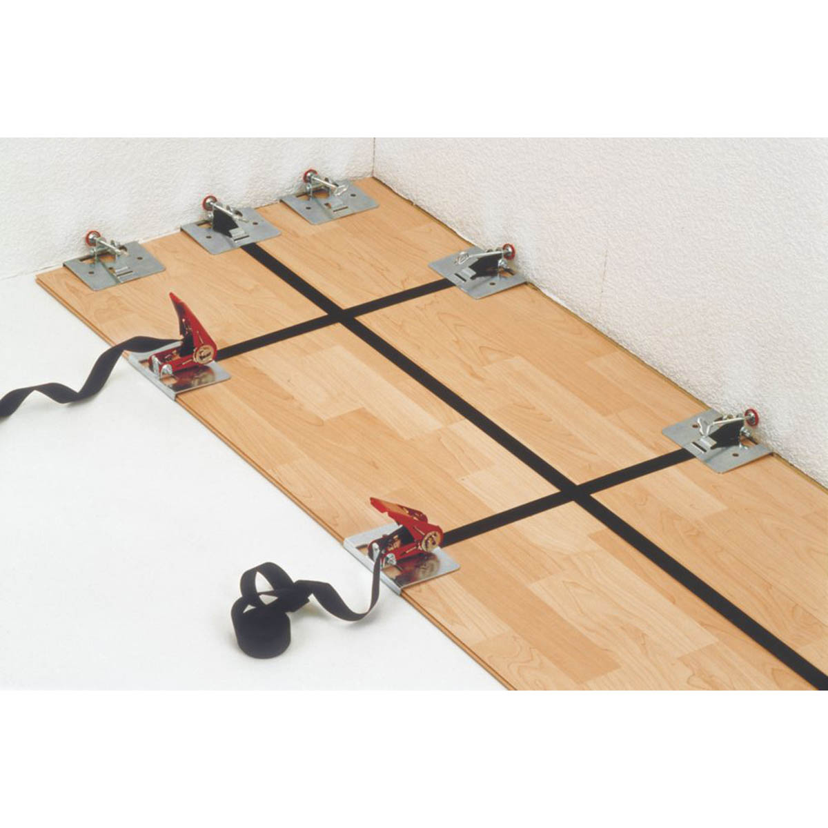 Bessey Flooring Tension Straps Laminate Parquet Floors Durable Nylon 4.2m - Image 3