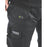 Work Trousers Mens Twisted Leg Black Grey Breathable Multi Pocket 30"W 31"L - Image 2