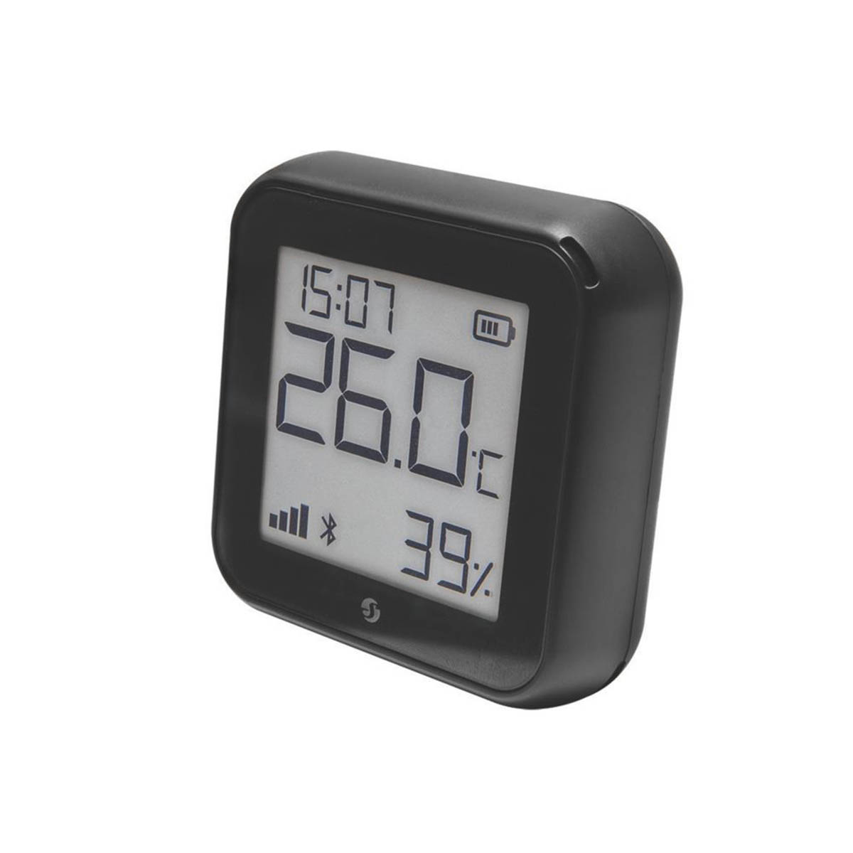 Shelly Smart Room Thermostat Wireless Matt Black Digital Display Wall Mounted - Image 1