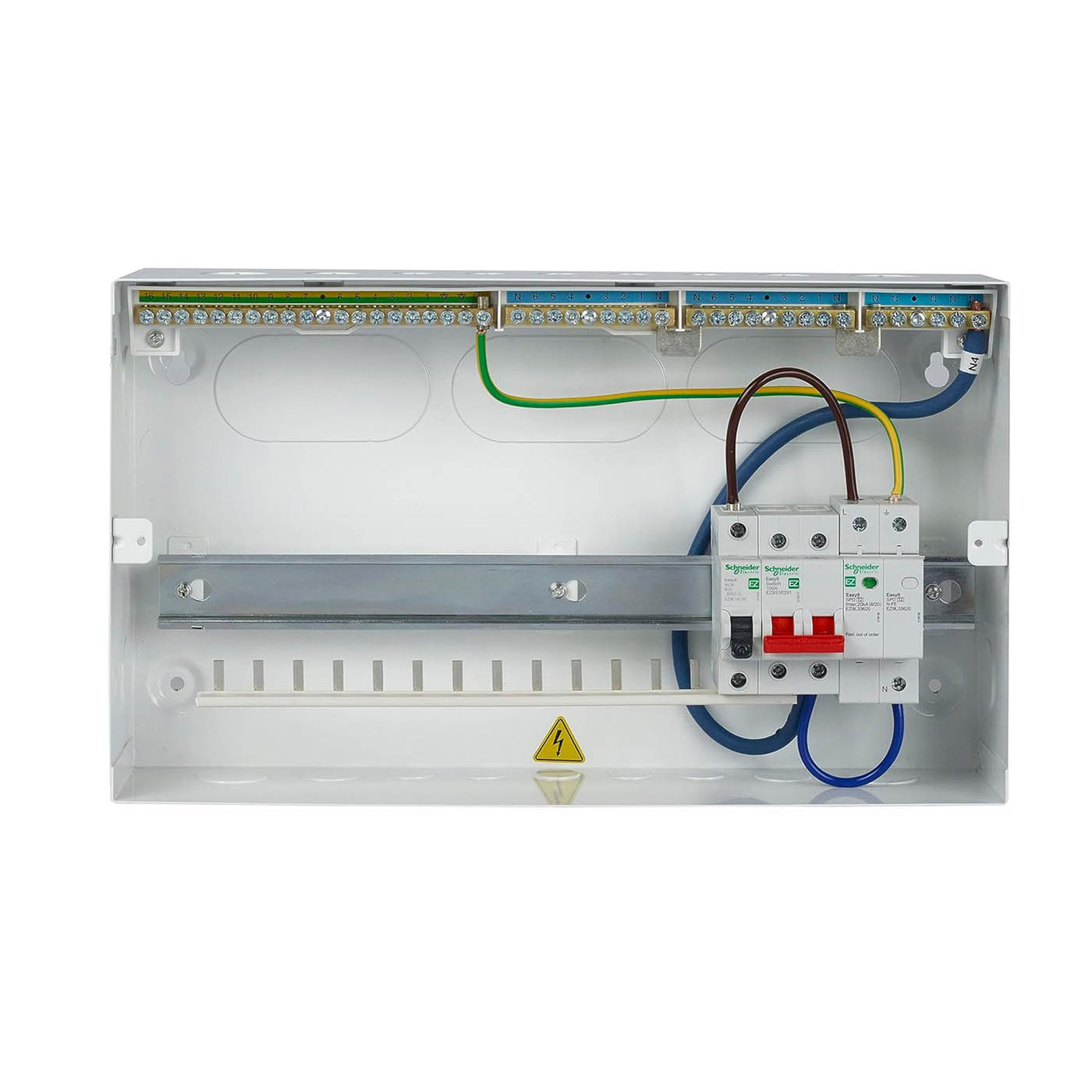 Schneider Consumer Unit 16 Way Easy9 Compact 100A Switch RCCB Single Phase - Image 6