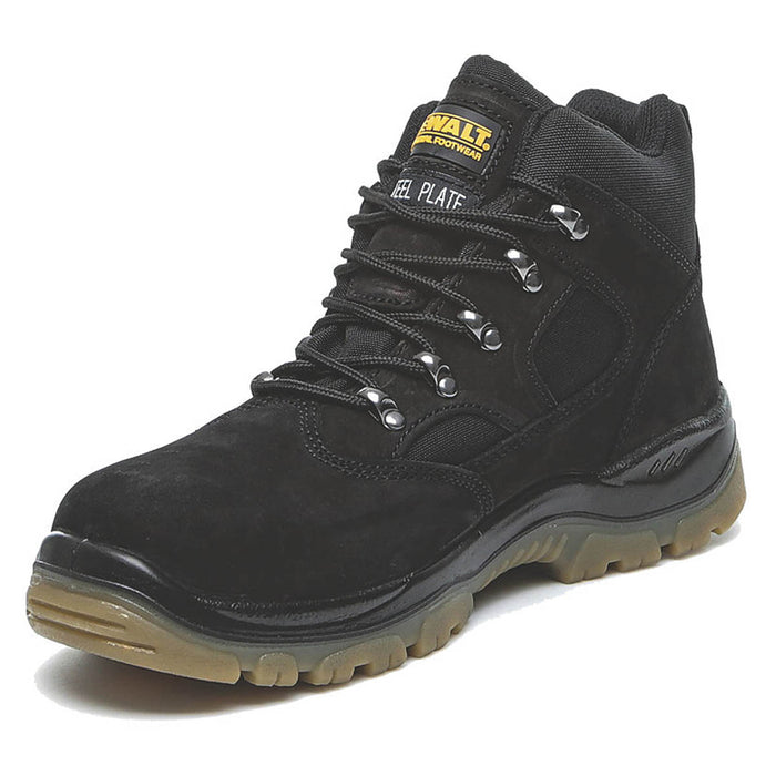 DeWalt Safety Boots Mens Wide Fit Black Leather Waterproof Steel Toe Size 10 - Image 4