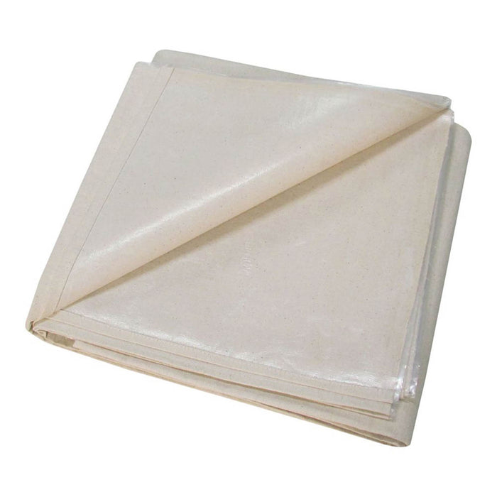 Fortress Trade Dust Sheet Cotton Beige Water Resistant Reusable 12 x 12in - Image 1