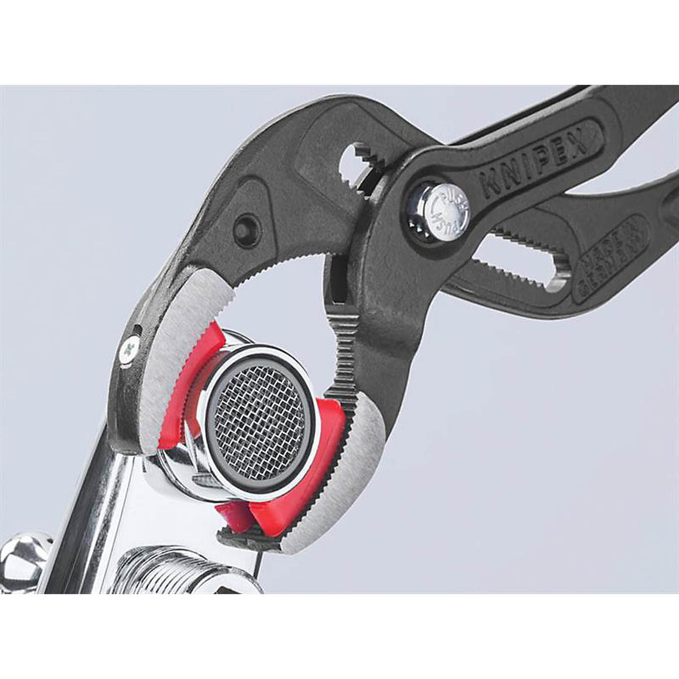 Knipex Pliers Pipe Connection Plastic Jaws Heavy Duty Cutter Non-Slip 250mm - Image 4