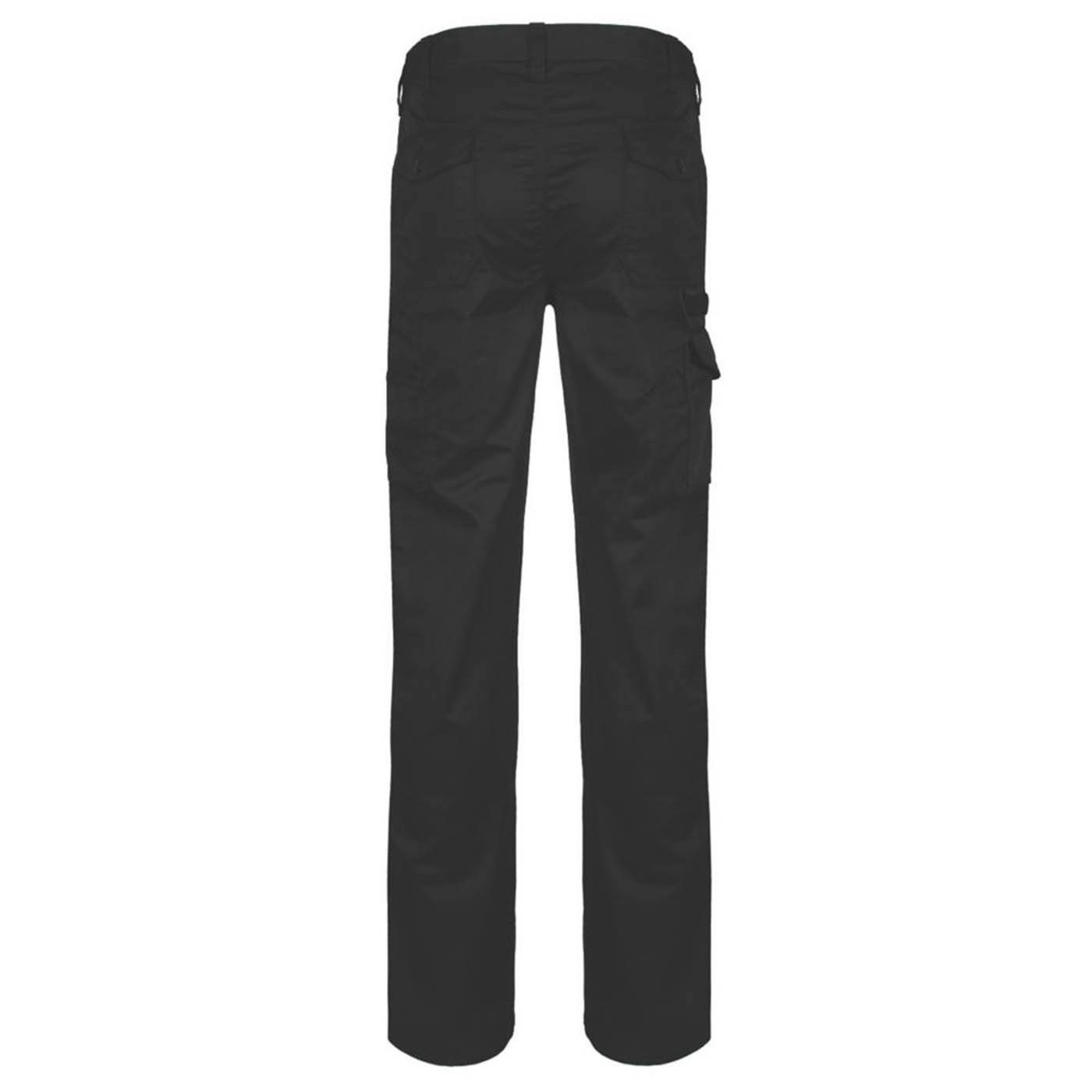 Regatta Pro Mens Work Trousers Black Cargo Classic Fit Multi Pockets 32" W 33" L - Image 2