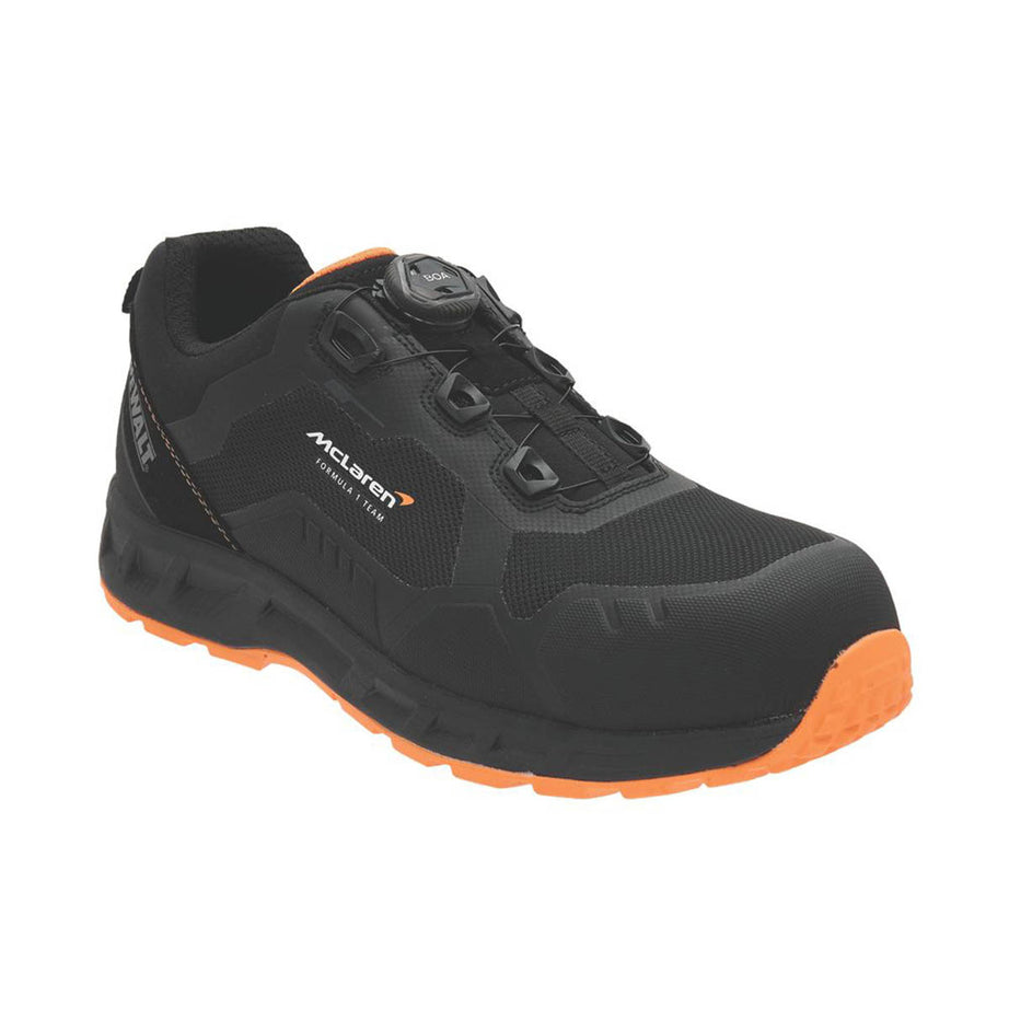 DeWalt Mens Safety Trainers Black Metal Free McLaren F1 Team Torque Boa Size 8 - Image 1