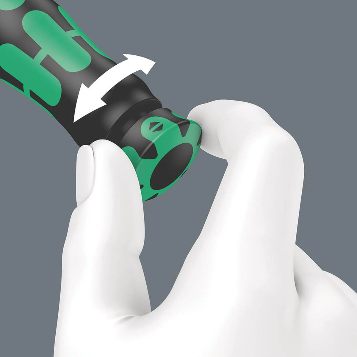 Wera Adjustable Torque Wrench Click-Torque C4 Ergonomic Soft-Grip 1/2" x 24.4" - Image 2