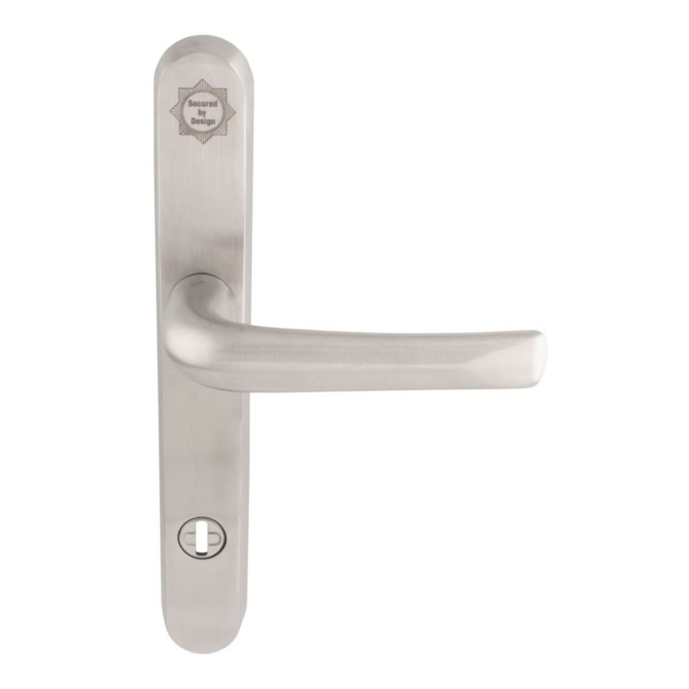 Smith & Locke  Door Handles Pair Satin Nickel - Image 4