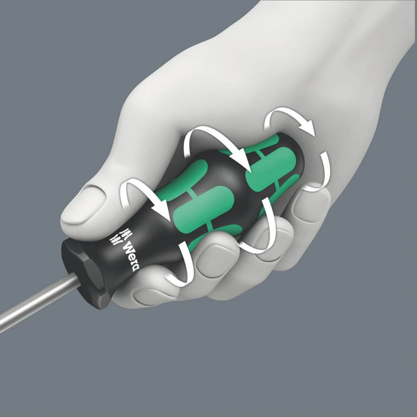Wera Screwdriver Set Kraftform Plus Mixed Long Reach Kraftform Plus  3 Pieces - Image 4
