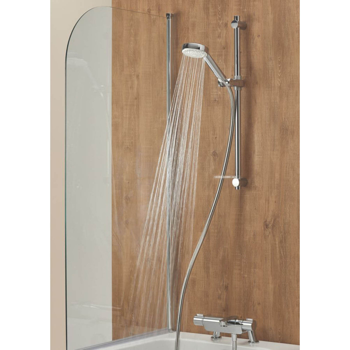 Aqualisa Thermostatic Shower Mixer Bathroom Exposed Chrome 4 Spray Pattern - Image 6