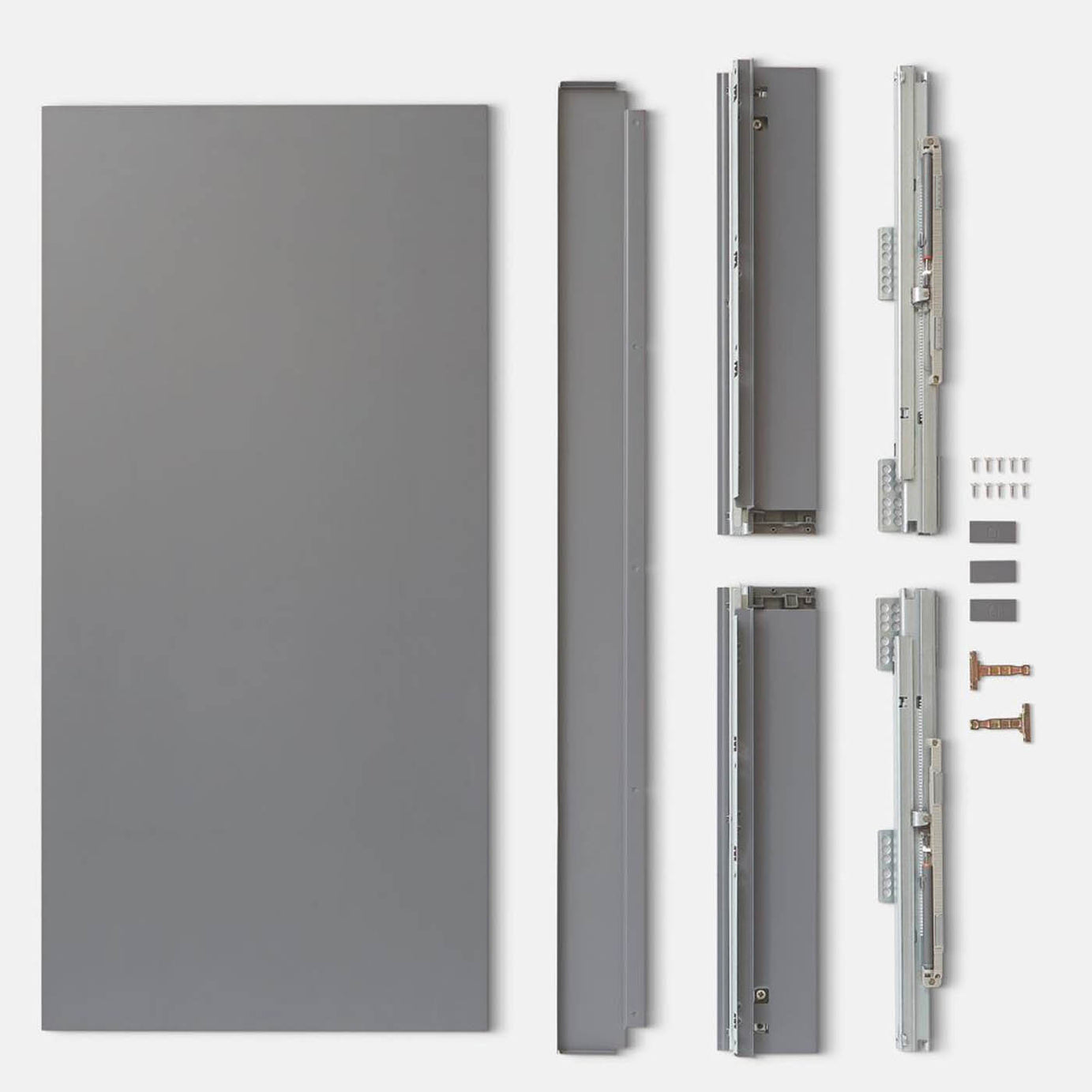 Essentials Soto Standard Drawer Box Matt Grey 1000mm - Image 2