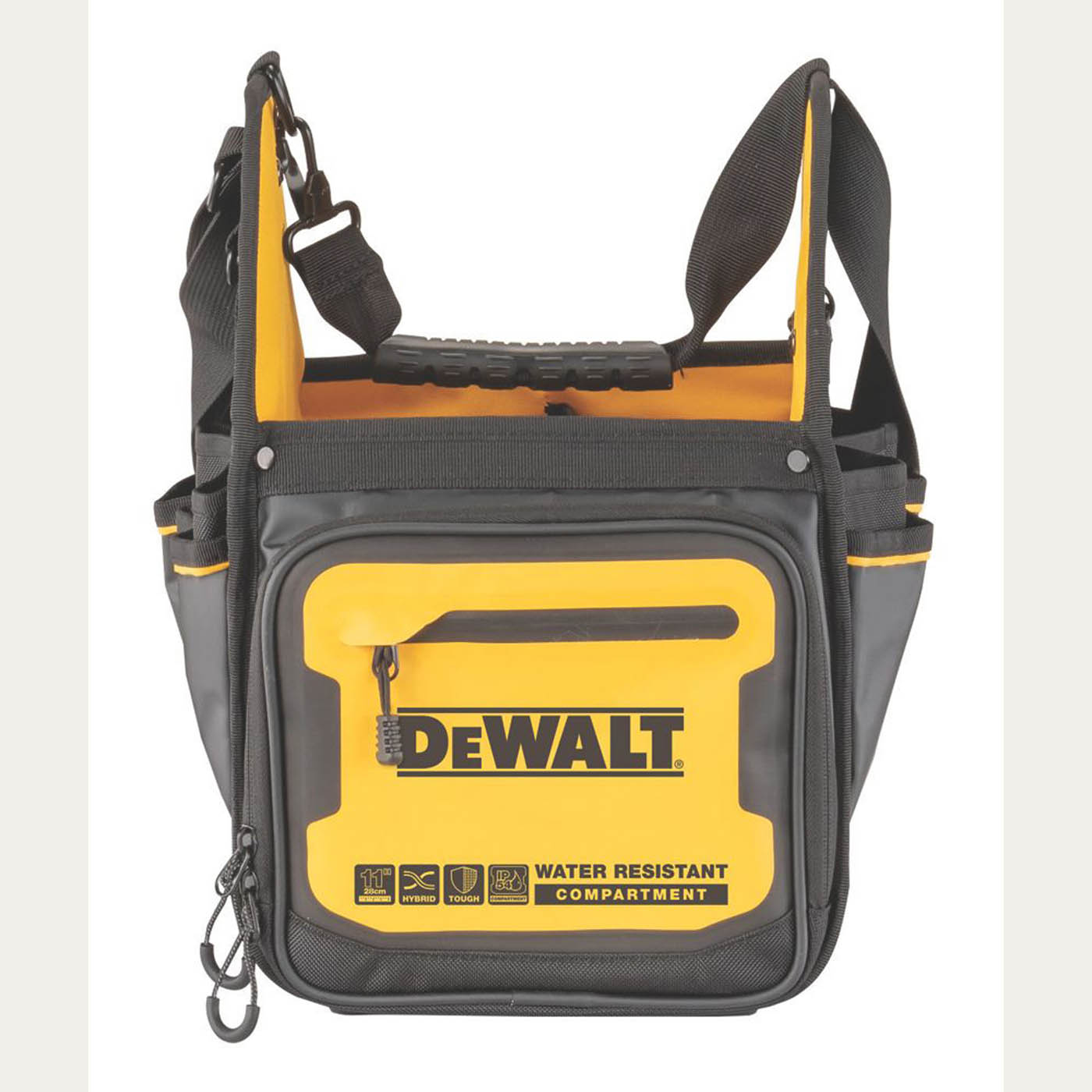 DEWALT Electricians Tote Bag Water Resistant Adjustable Shoulder Strap 11in - Image 2