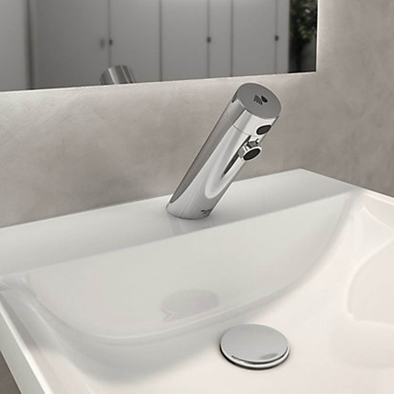 Armitage Shanks Sensorflow E Touch-Free Battery Operated Sensor Basin Tap Chrome - Image 2