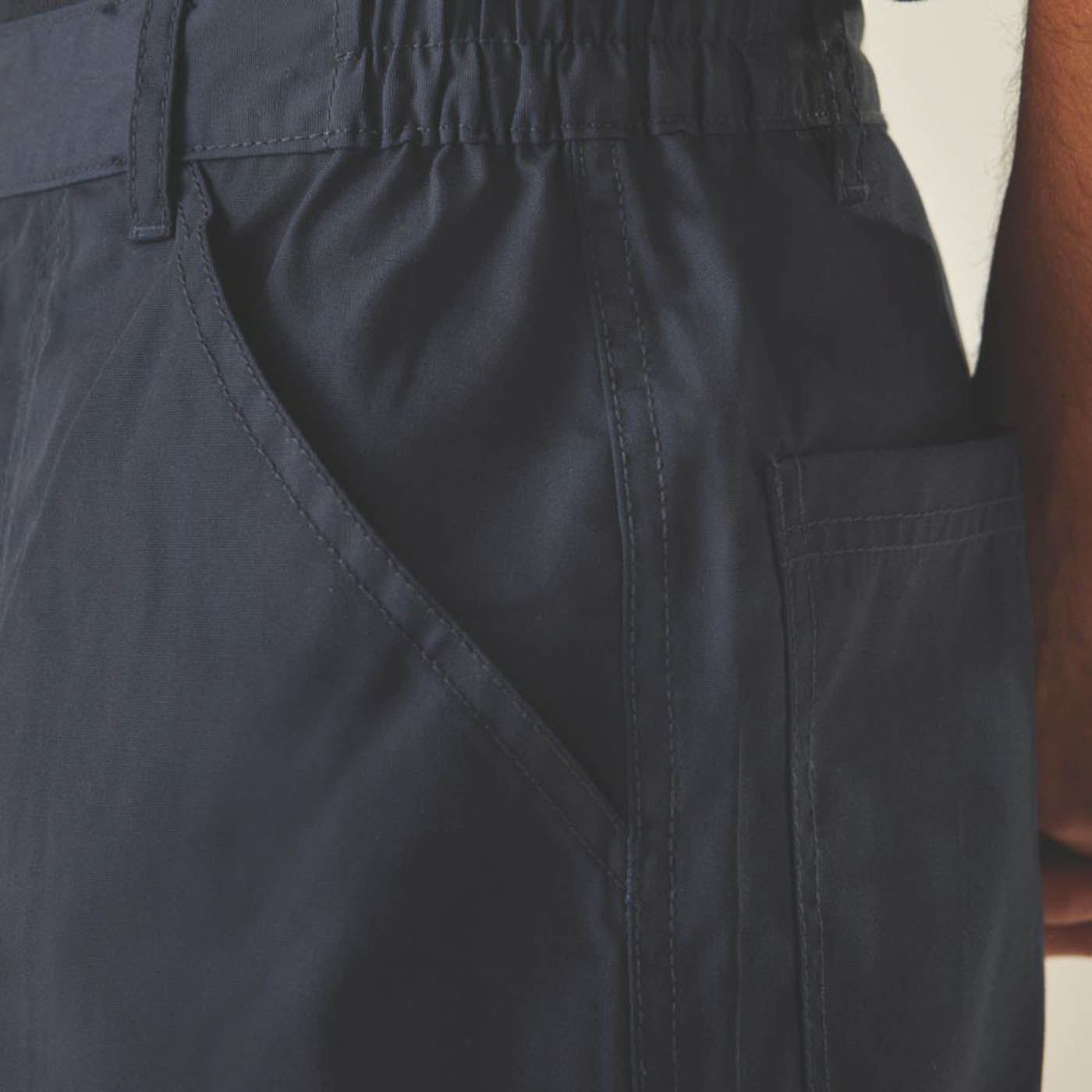 Regatta Mens Work Trousers Navy New Action Comfort Durable 42" W 31" L - Image 6