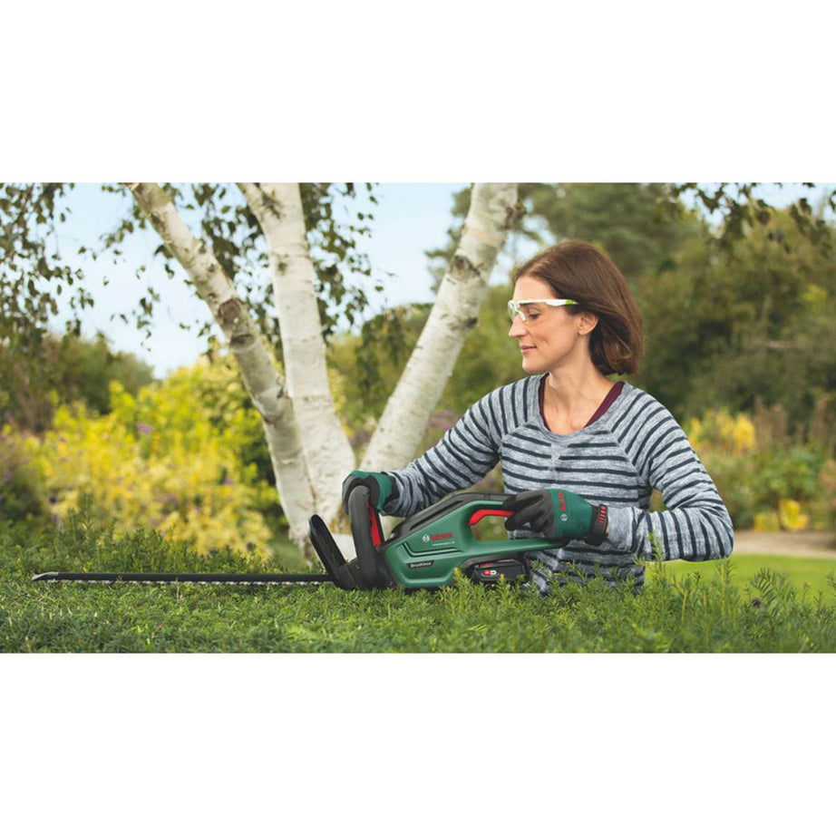 Bosch Hedge Trimmer Cordless Brushless Li-Ion 2.5Ah Bush Branch Cutter 18V - Image 4