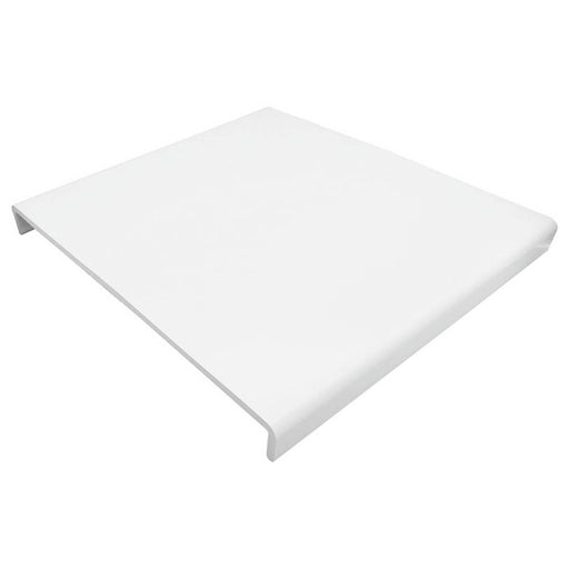 FloPlast Box End Boards Universal PVC White 450mm x 42mm x 1250mm 2 Pack - Image 1