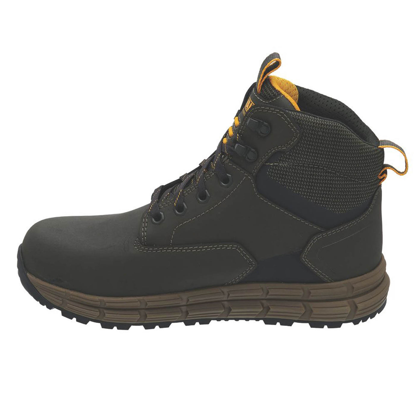 DeWalt Safety Boots Mens Standard Fit Olive Work Shoes Aluminium Toe Size 8 - Image 2
