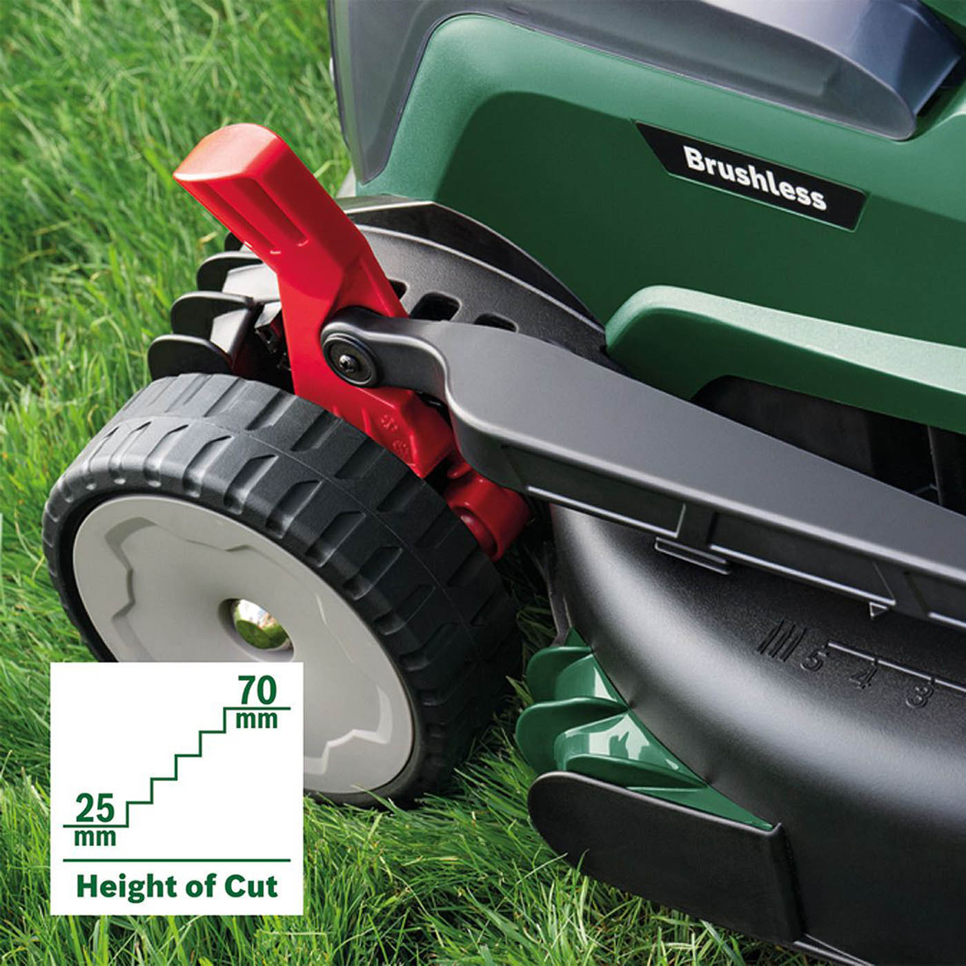 Bosch Lawn Mower UniversalRotak 2x18V-37-550 Cordless Powerful 36V Body Only - Image 8