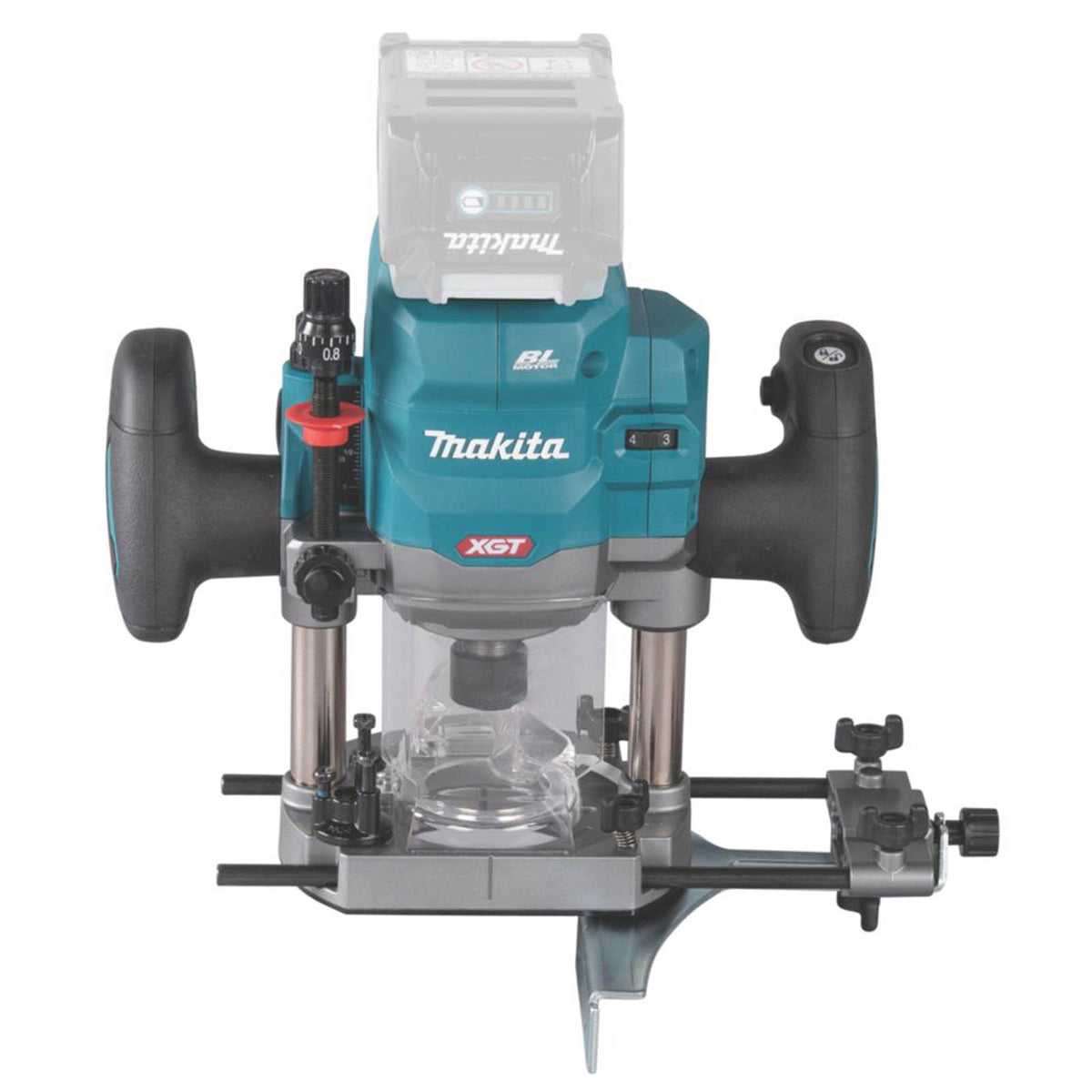 Makita Router Cordless 40V Li-Ion RP001G 1/2" Brushless Variable Speed Body Only - Image 2