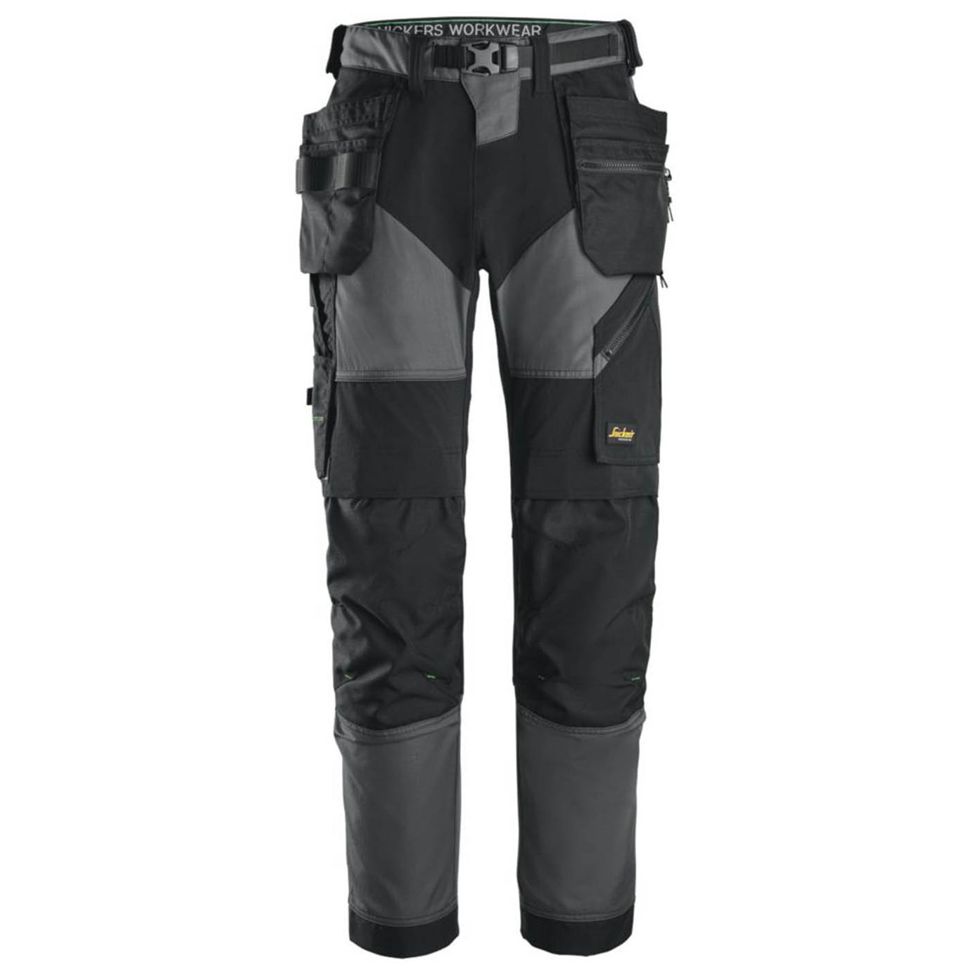 Snickers Work Trousers Mens Regular Fit Grey Stretch Multi Pockets Cargo 44W 32L - Image 1