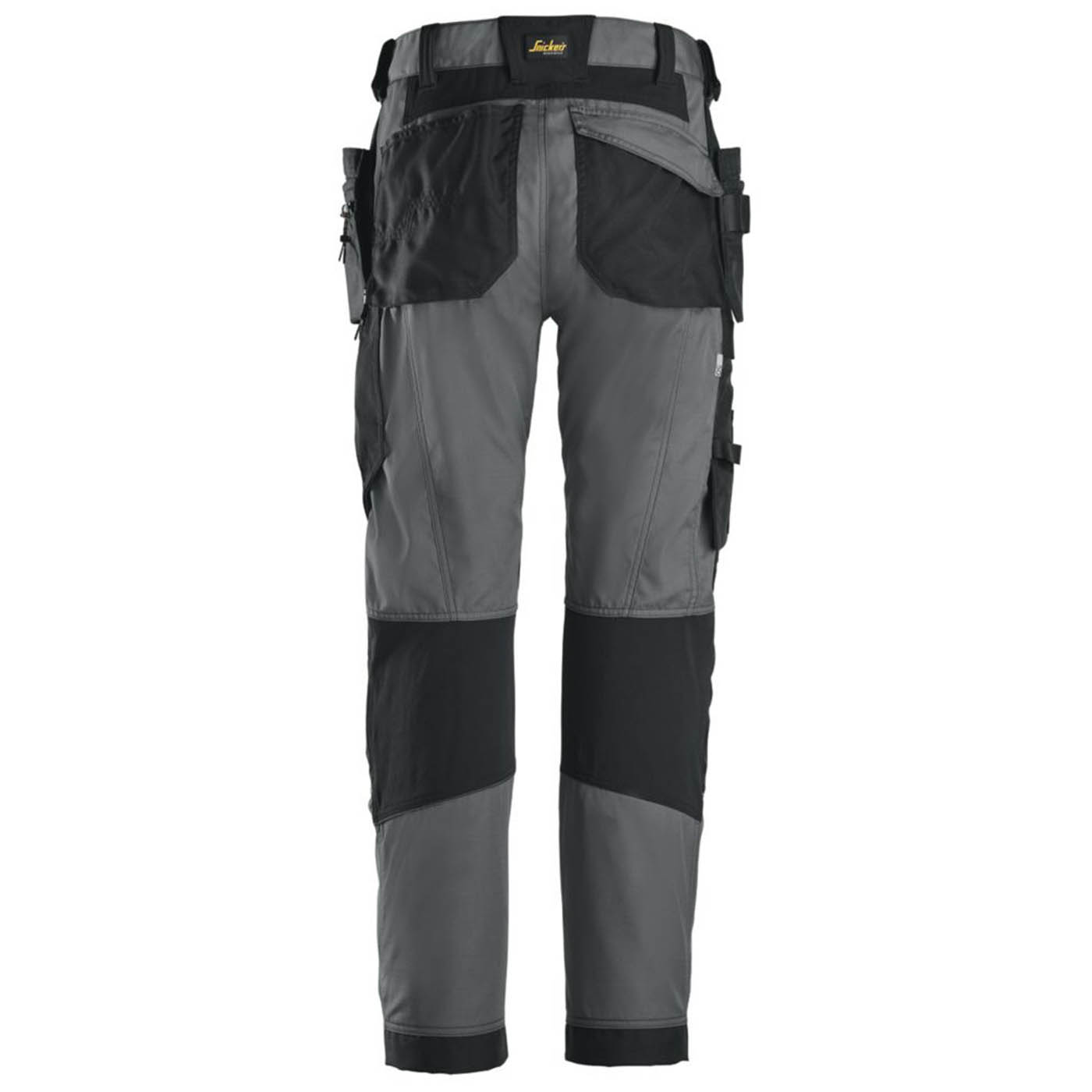 Snickers Work Trousers Mens Regular Fit Grey Stretch Multi Pockets Cargo 44W 32L - Image 4