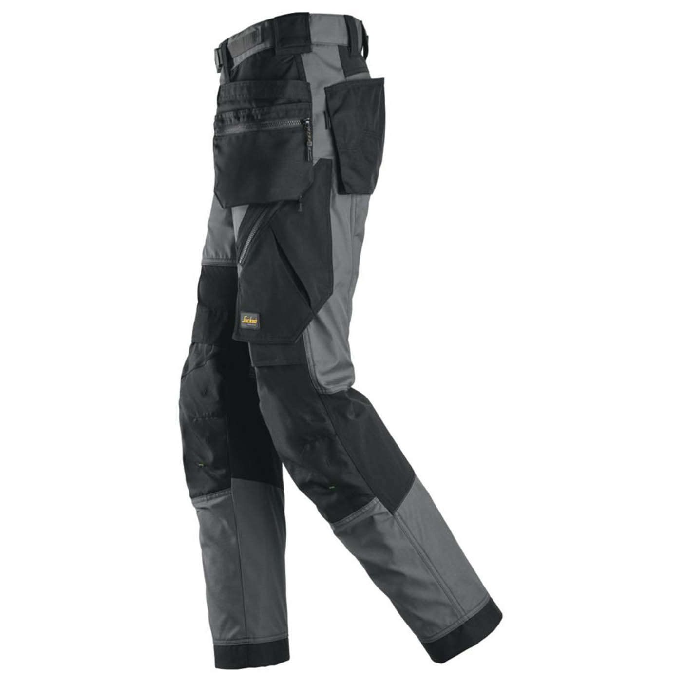 Snickers Work Trousers Mens Regular Fit Grey Stretch Multi Pockets Cargo 44W 32L - Image 5
