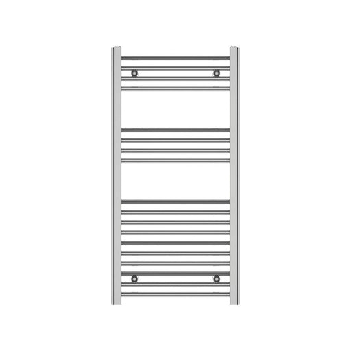 Bathroom Towel Rail Radiator Vertical Chrome Central Heating 1020BTU 100x50cm - Image 1