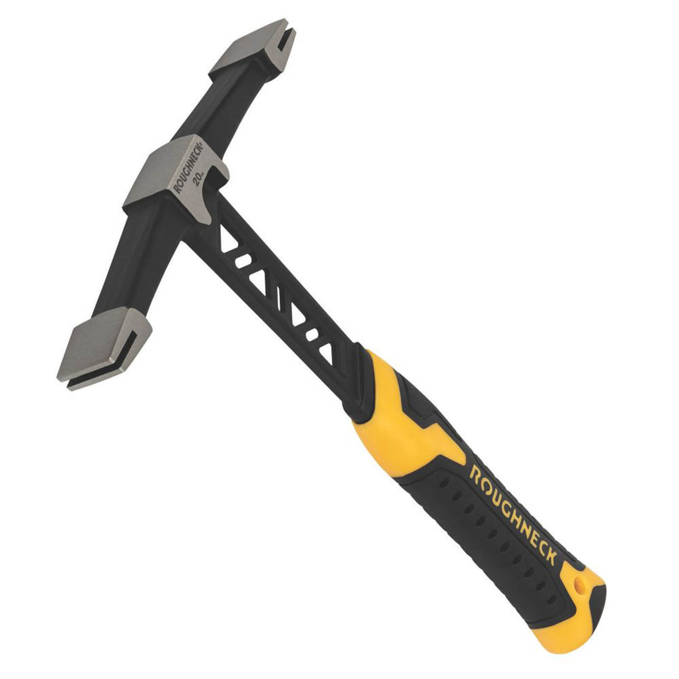 Roughneck Scutch Hammer Drop Forged Carbon Steel Head Soft Grip Handle 20oz - Image 1