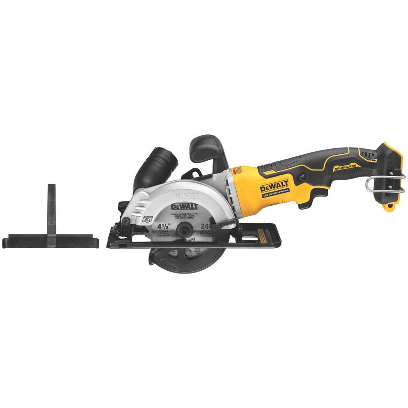 DeWalt Circular Saw Cordless Compact DCS571N-XJ 115mm 18V Li-Ion Body Only - Image 4