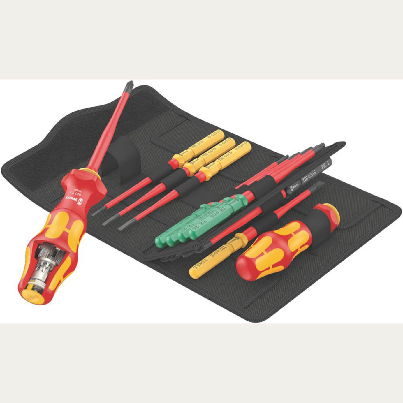 Wera Insulated Screwdriver Mixed Set Interchangeable Interchangeable Pack Of 16 - Image 1
