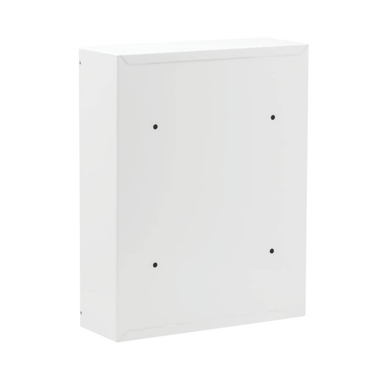 Burg-Wachter Post Box Compact Letterbox White Powder-Coated Steel 2 Keys - Image 3