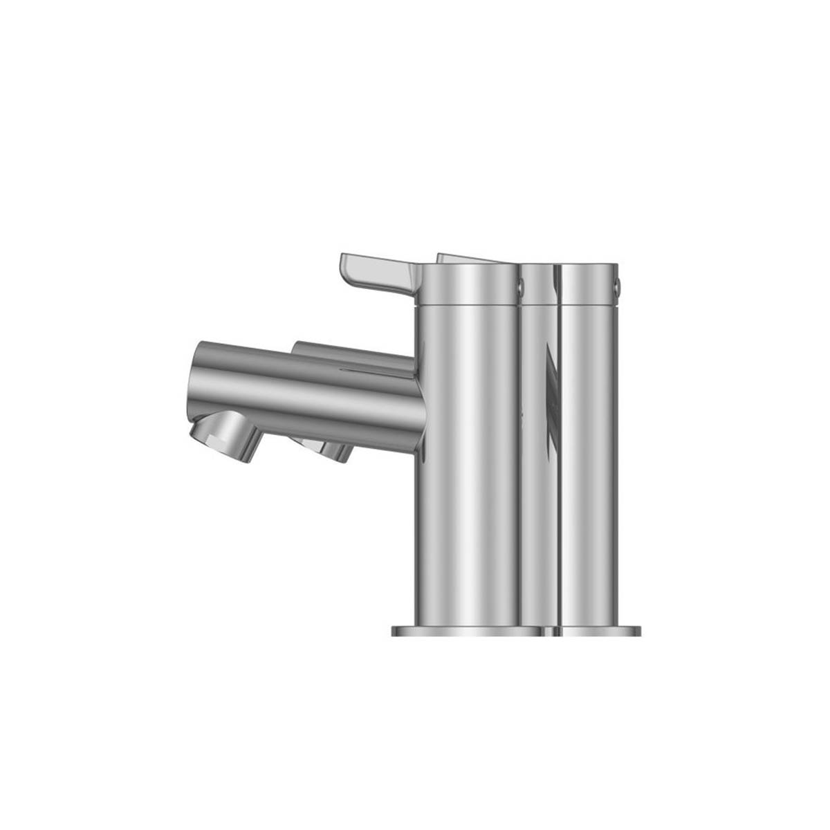 Bath Filler Pillar Tap Chrome Lever 170mm 1/4 Turn Operation Hot Cold Pair - Image 3