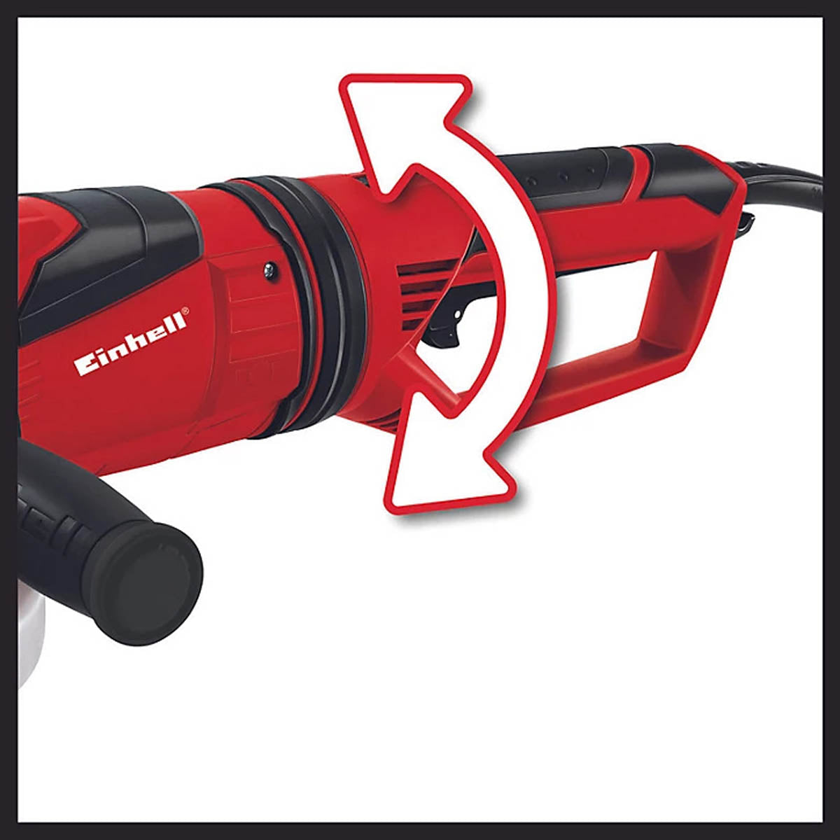 Einhell Angle Grinder Electric TE-AG230 230mm Soft Grip Compact Powerful 2350W - Image 4