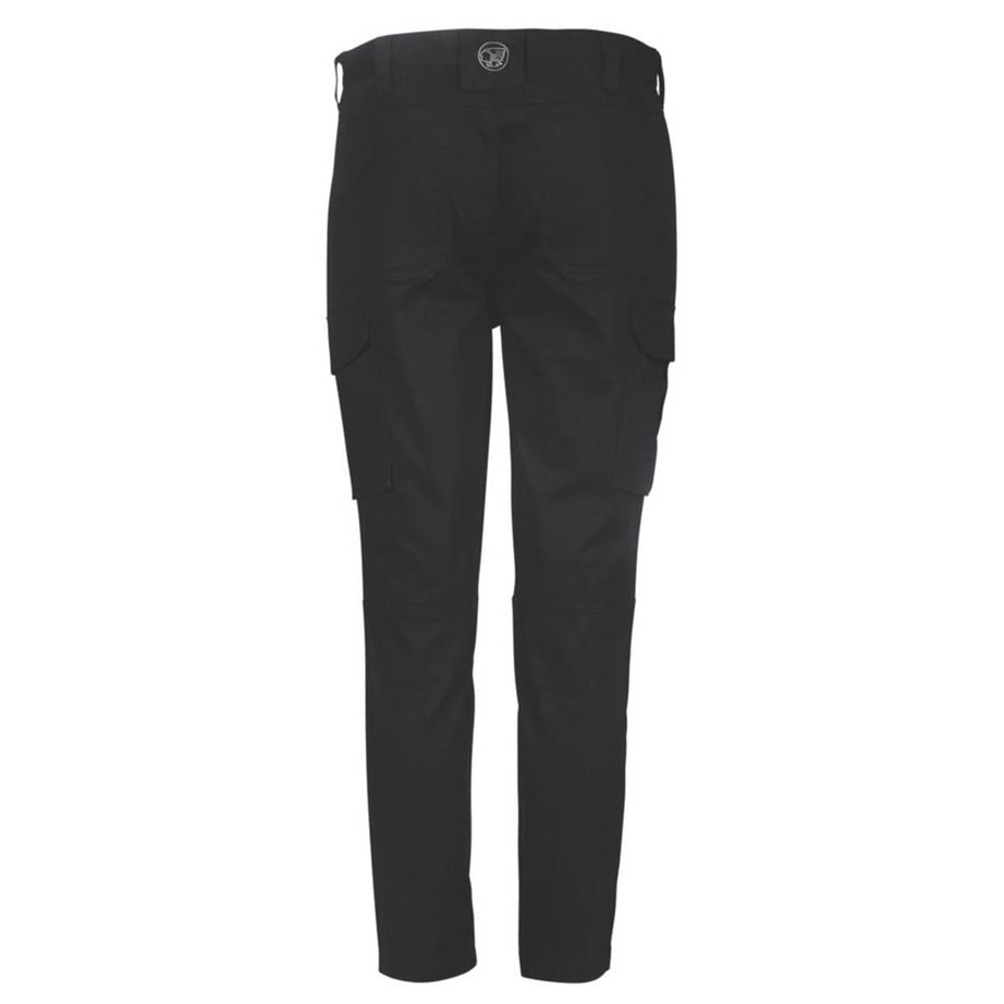 Apache Work Trousers Mens Slim Fit Black Lightweight Multi Pockets 32"W 29"L - Image 4