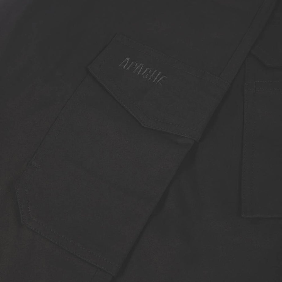 Apache Work Trousers Mens Slim Fit Black Lightweight Multi Pockets 32"W 29"L - Image 5