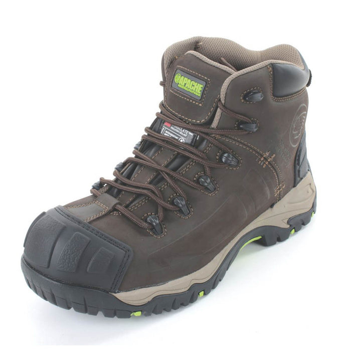 Apache Neptune Size 8  Brown Waterproof  Safety Boots - Image 1