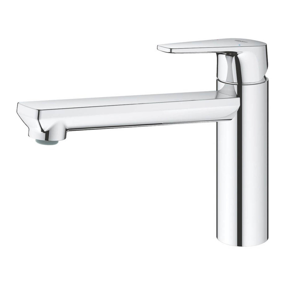 Grohe Kitchen Tap Mono Mixer Chrome Single Lever Long Armed Spout Modern Faucet - Image 3