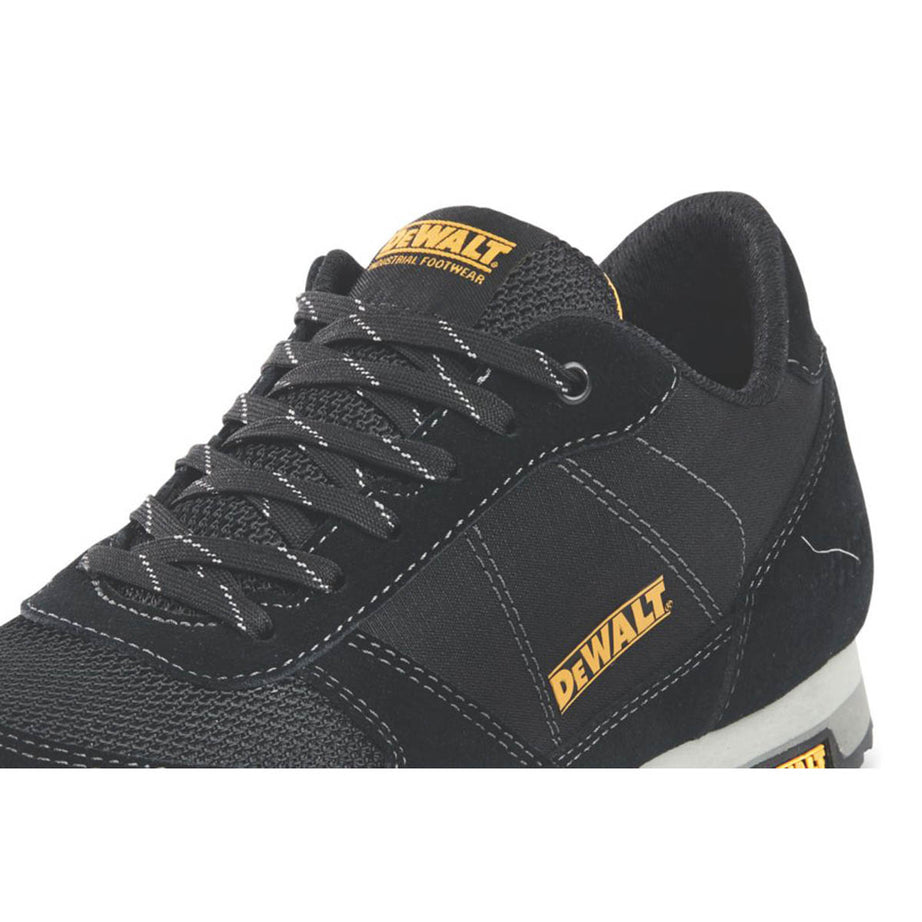 DeWalt Safety Trainers Mens Standard Fit Black Synthetic Shoes Steel Toe Size 8 - Image 6