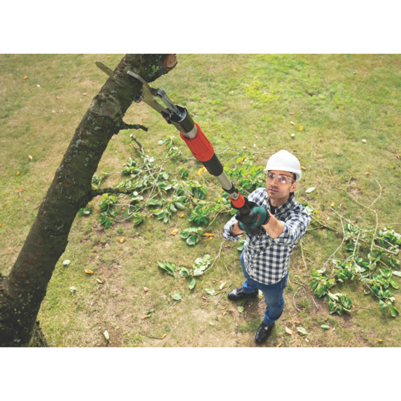 Bosch Extension Pole 715mm Garden Multi Tool Pruner Attachment Long Reach - Image 2