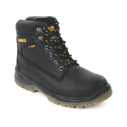 DeWalt Titanium Size 9  Black Waterproof Steel Toe Cap Safety Boots - Image 1