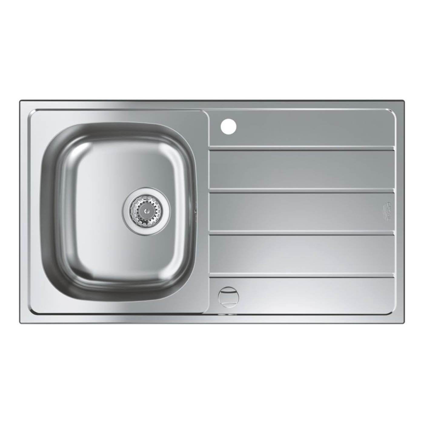 Grohe K200 1 Bowl Stainless Steel Sink 860 x 500mm - Image 2