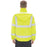 Hi-Vis Safety Jacket Yellow Bomber Waterproof Reflective Zip Large 52" Chest - Image 2