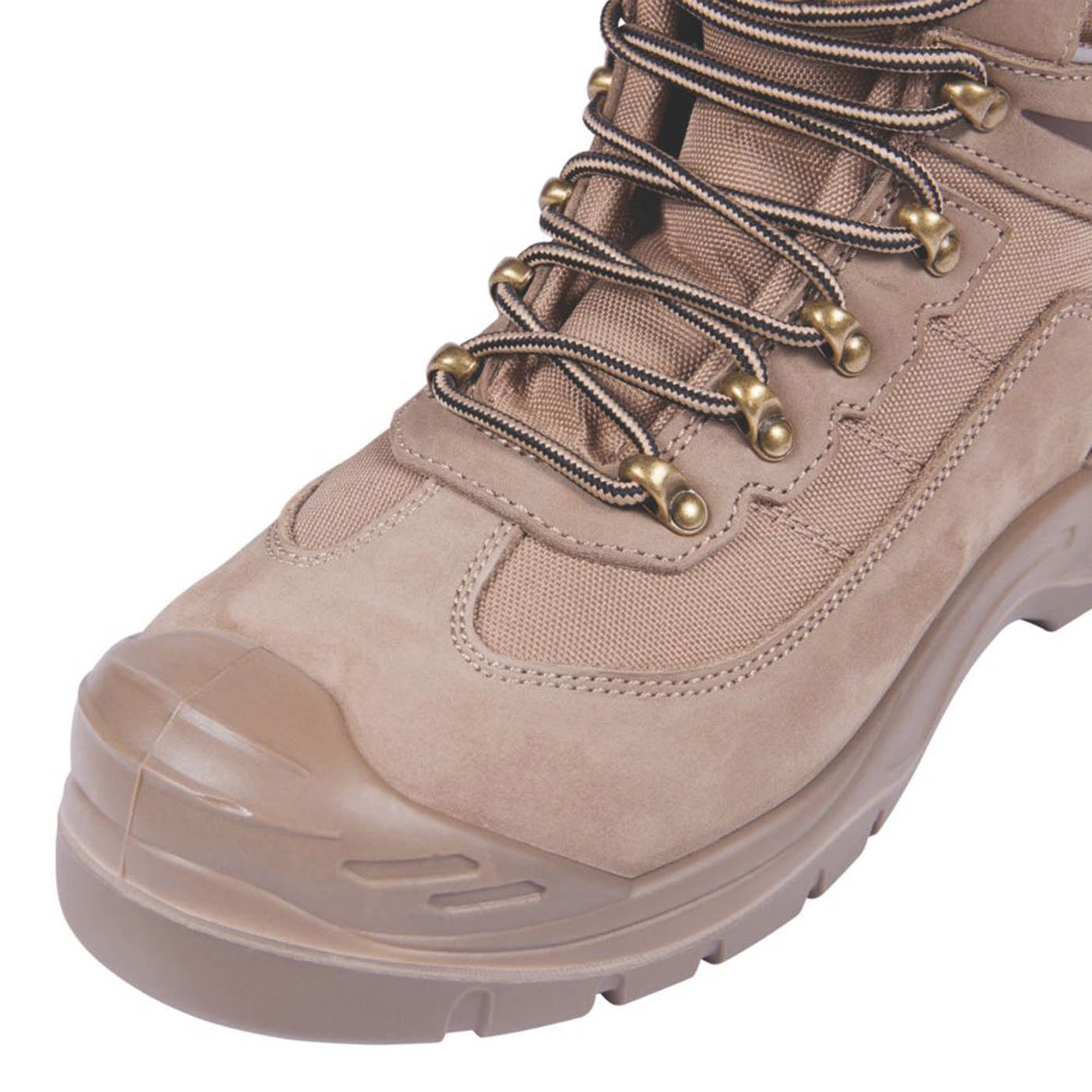 Apache Mens Safety Boots Nelson Stone Steel Toe Cap Comfort Leather Size 11 - Image 6