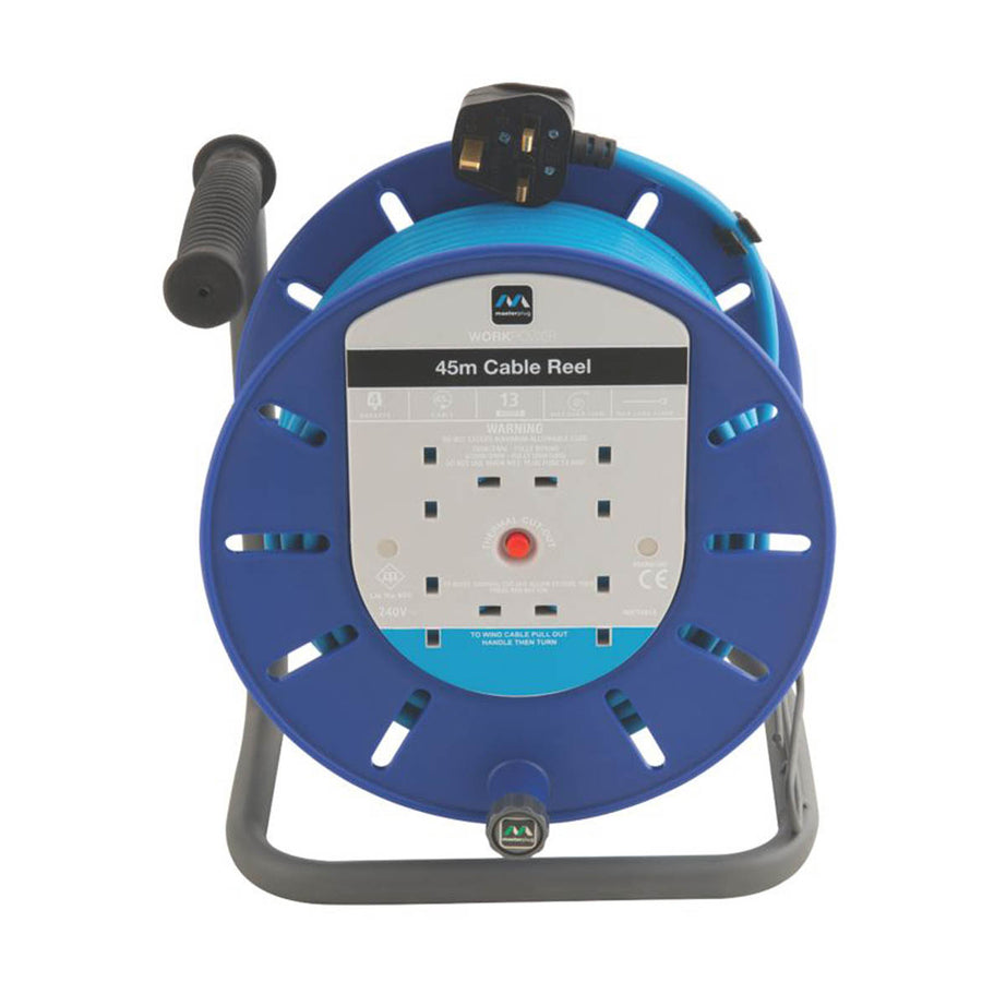 Masterplug Cable Reel HDCT4513BQ/4-XD 13A 4-Gang 45m 240V - Image 2