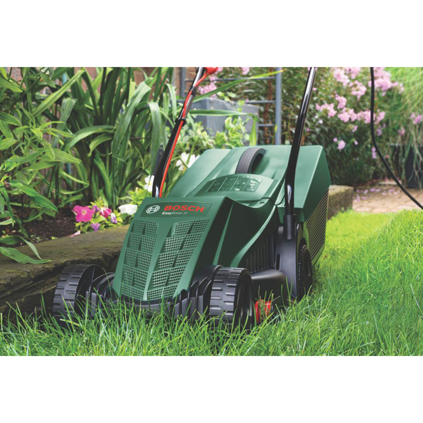 Bosch Lawnmower Electric EasyRotak 32cm Garden Grass Cutter Lightweight 1200W - Image 2
