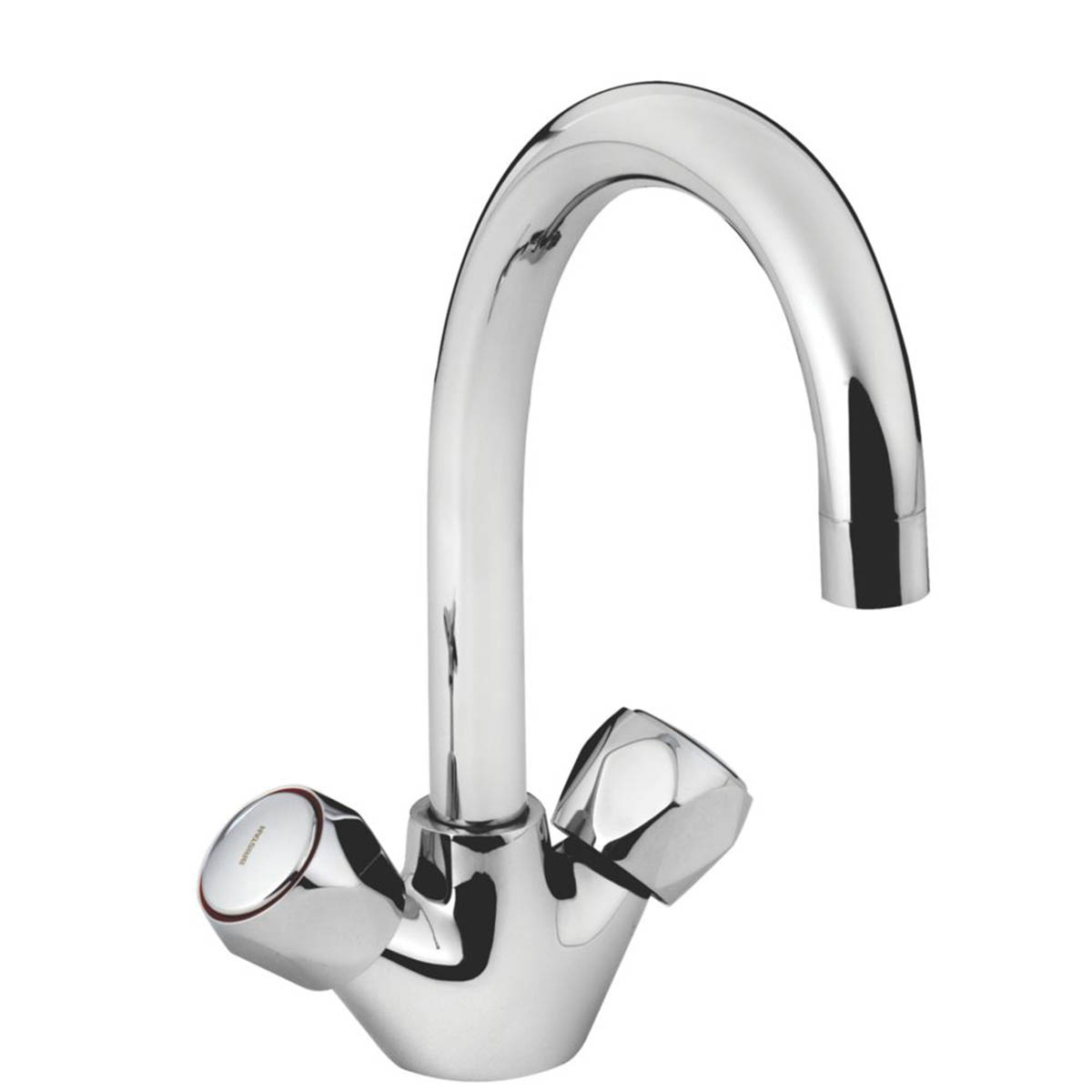 Bristan Mono Mixer Tap Swivel Chrome Brass Deck Mounted Contemporary 280 mm - Image 1