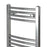 Towel Radiator Rail Curved Chrome Bathroom Ladder Warmer 310W (H)1200x(W)400mm - Image 3