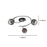 LED Ceiling Spot Light 3 Way Spiral GU10 Grey Chrome Modern For Low Ceilings - Image 3