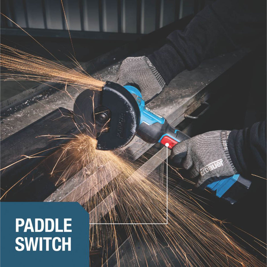 Erbauer Angle Grinder ERI1084GRD Cordless Compact 18V Li-Ion EXT 5" Body Only - Image 5